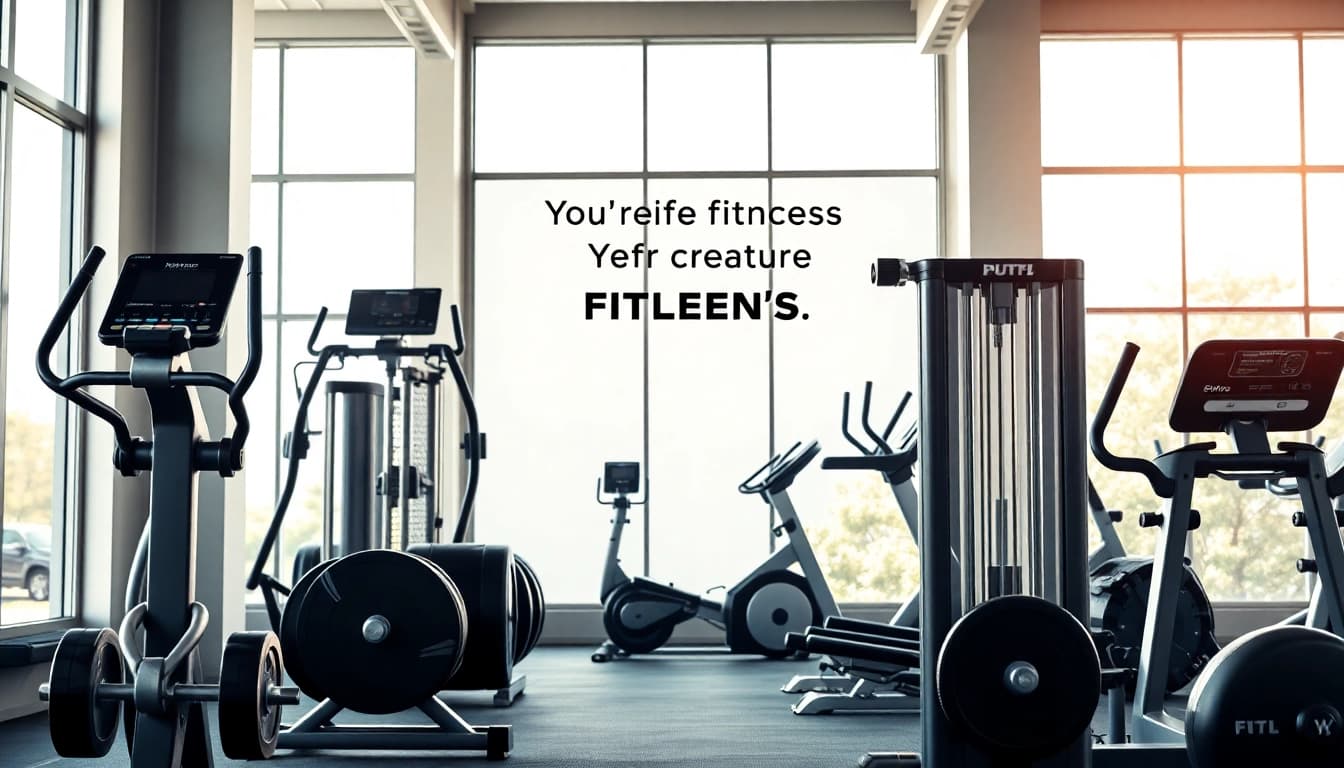 Double shot of fitness equipment at a gym with the inspiring spirit of 888new.