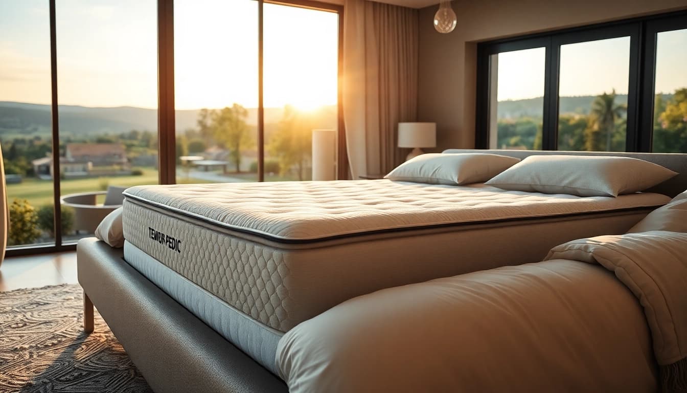 Transform your sleep experience with the Tempur-Pedic Pro Adapt mattress in a cozy bedroom setting.