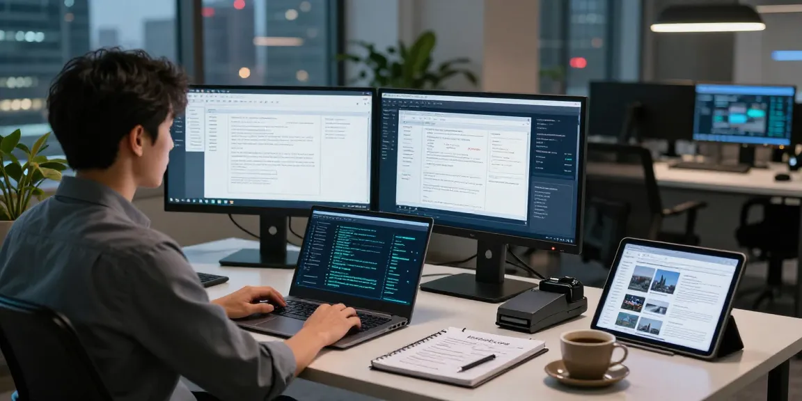 Detect fake PDF through advanced AI analysis in a modern workspace.