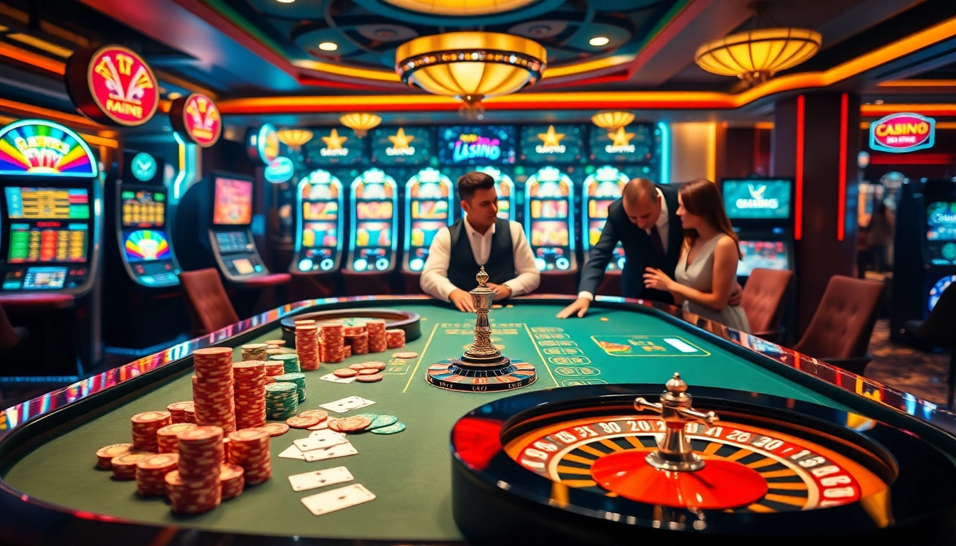Vivez l'excitation du casino en ligne avec des tables de jeux dynamiques et un gameplay interactif en ligne.