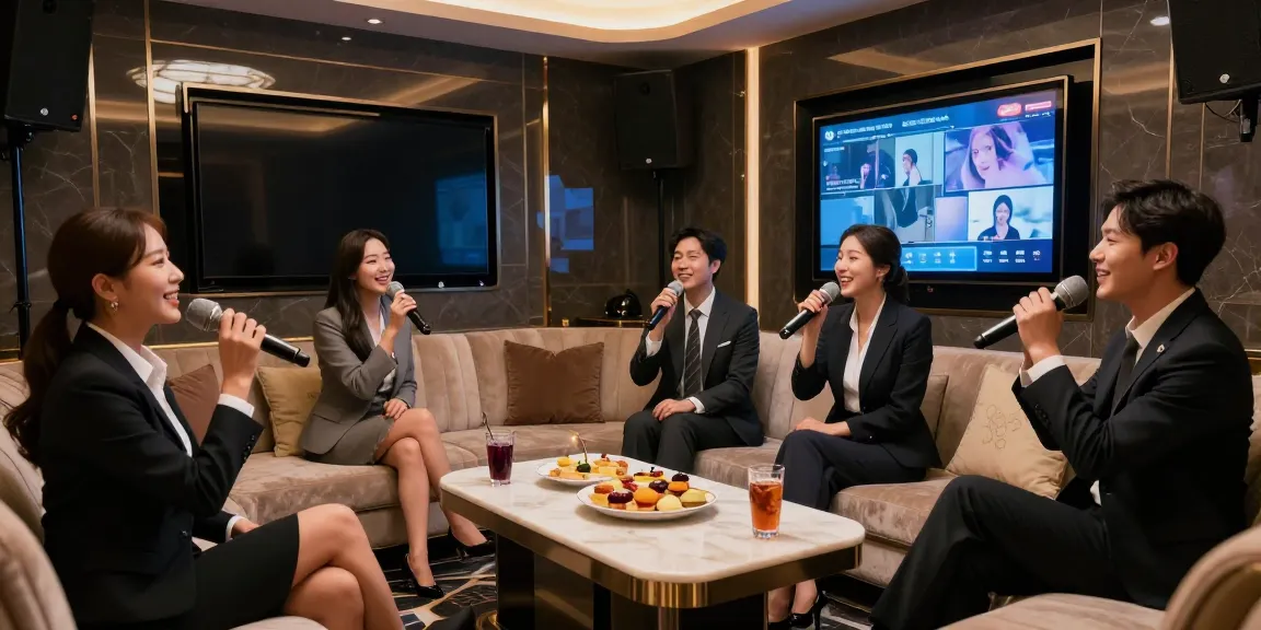 강남쩜오 프리미엄 가라오케에서의 고급스러운 사교 경험