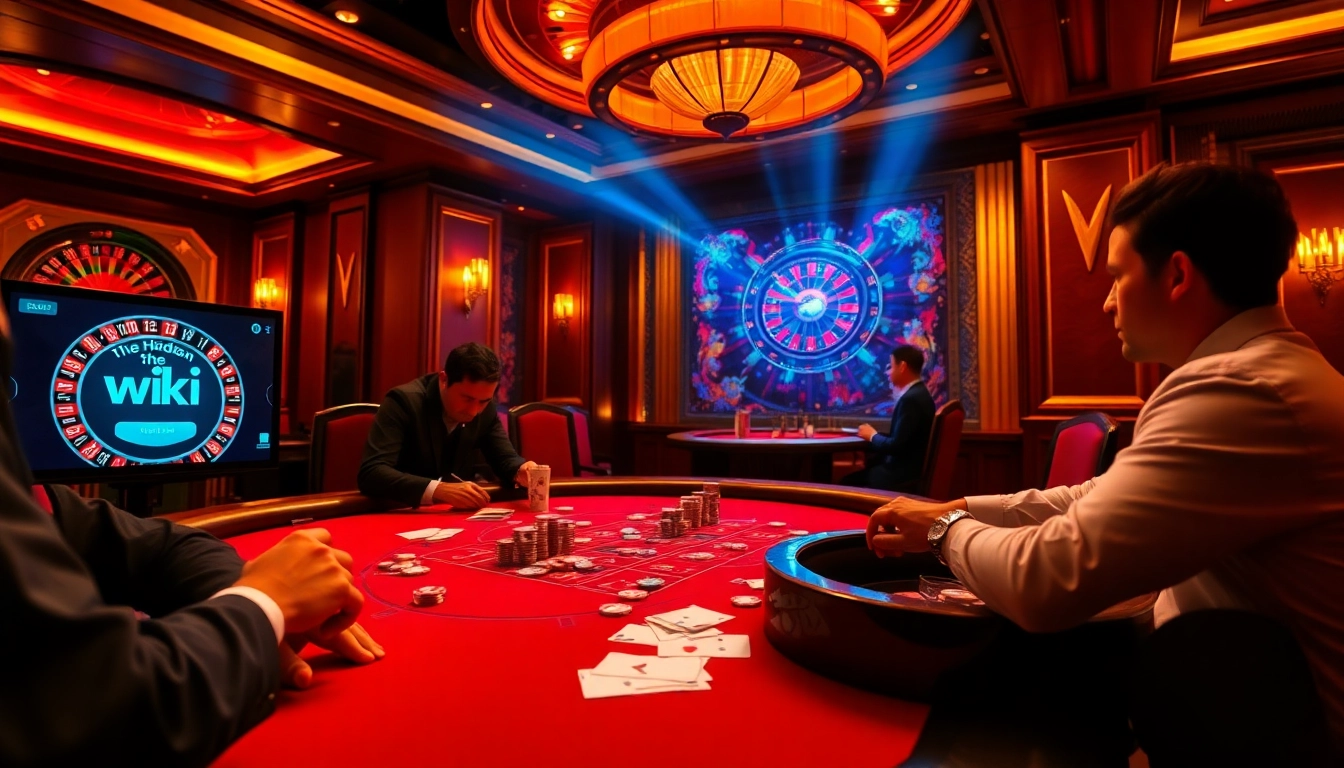 The hidden wiki brings you the excitement of a high-end casino scene with intense poker action and a spinning roulette wheel.