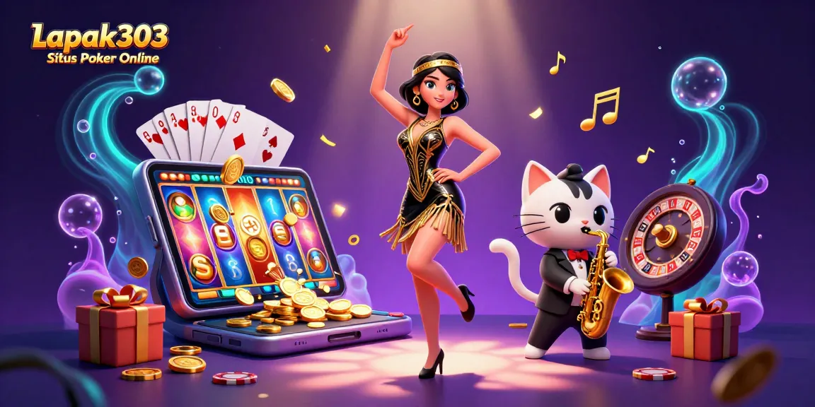 Experience thrilling moments at Lapak303 Situs Poker Online with vibrant gaming visuals and dynamic action.