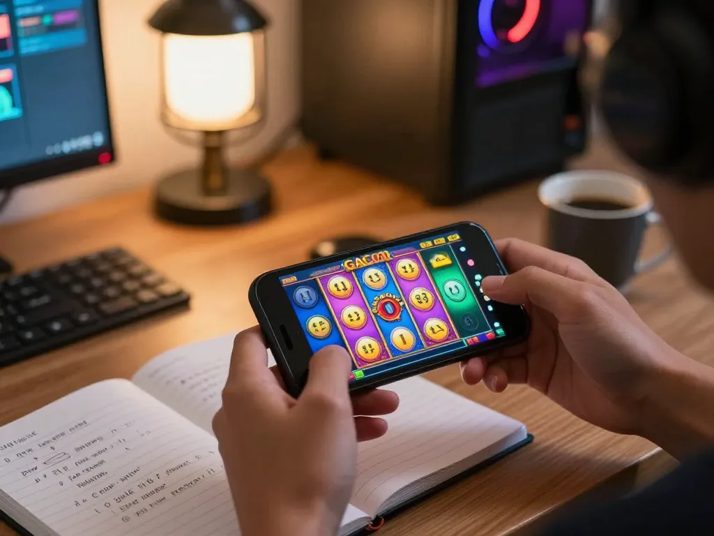Experience the thrill of slot gacor wins while gaming on your smartphone with vibrant visuals and engaging gameplay.
