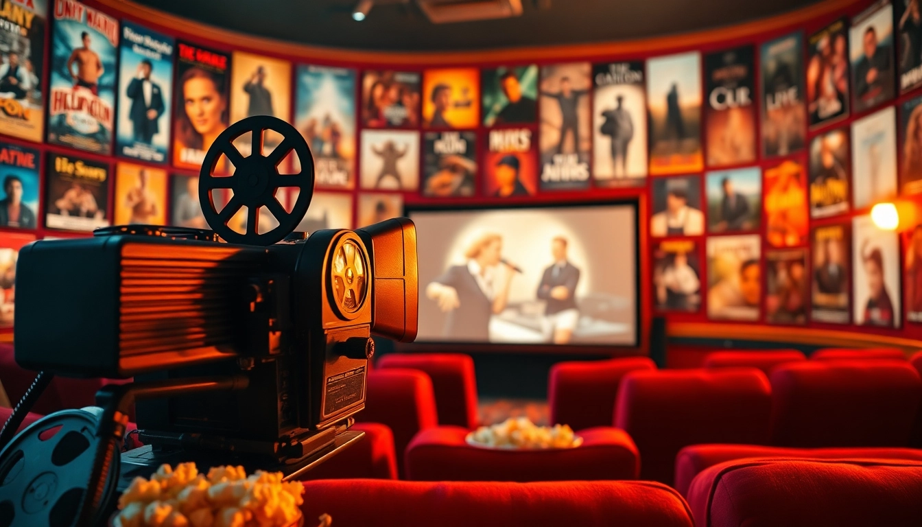 ชมภาพยนตร์จาก 7-hd.com พร้อมบรรยากาศที่อบอุ่นและมีใบปิดหนังสือในพื้นหลัง