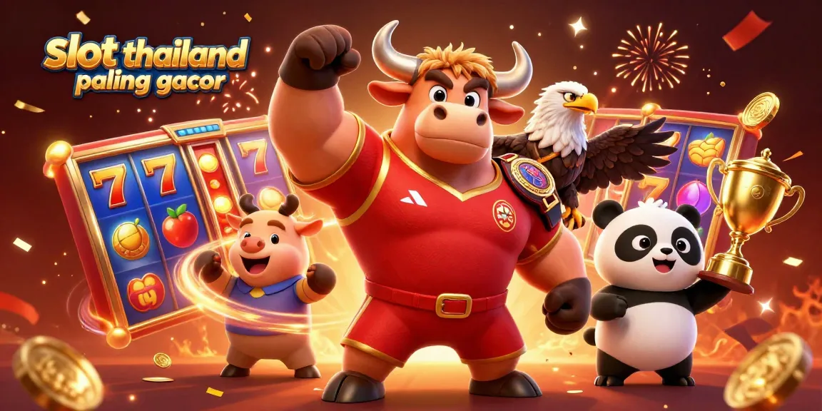 Experience the excitement of slot thailand paling gacor with vibrant reels, jackpots, and energetic mascots.