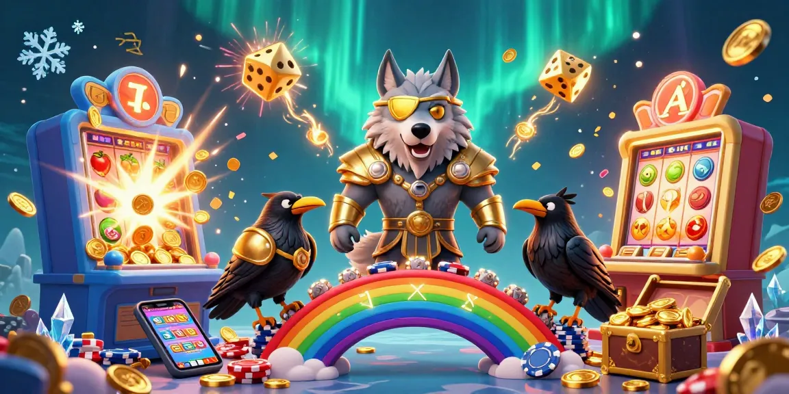 Slot mesin memberikan pengalaman memenangkan jackpot dengan Odin dan burung gagak bersenjatakan armor.