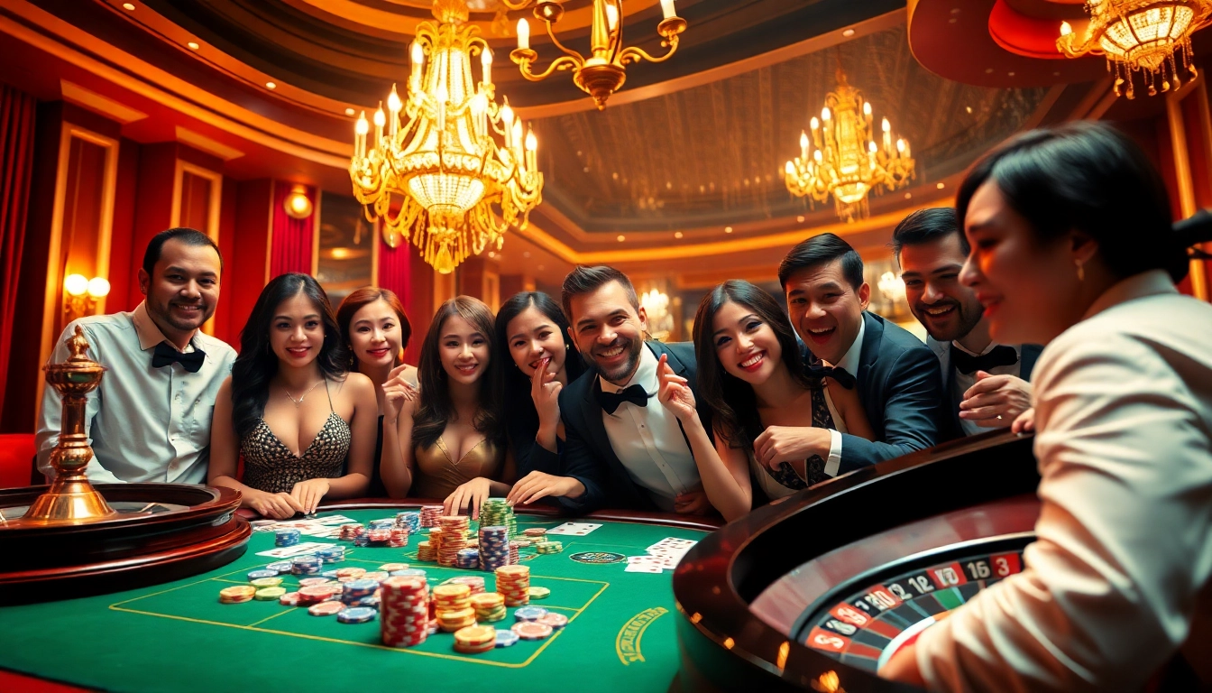 Experience the thrill of Nhà Cái TT88 with high-stakes gambling elements featured in a luxurious casino ambiance.