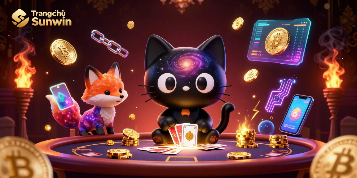 Engage in thrilling gameplay at Trang chủ Sunwin with captivating cosmic visuals and vibrant cryptocurrency elements.