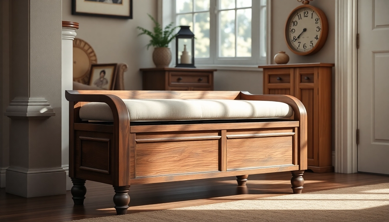 Create the Perfect Storage Bench for Your Home: Style and Function Combined