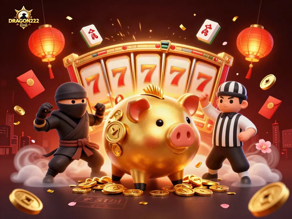 Experience thrilling moments at DRAGON222 link with a dynamic game scene featuring slots and action!