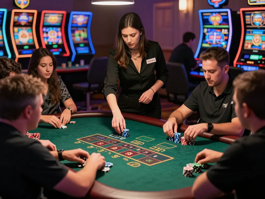 Players engaging in a thrilling blackjack game at RIKVIP, showcasing strategic betting and real-time interactivity.