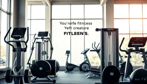 Double shot of fitness equipment at a gym with the inspiring spirit of 888new.