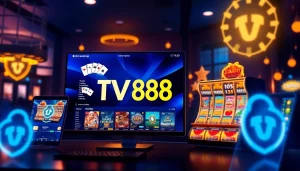 TV88 online betting platform showcasing vibrant games and secure interface