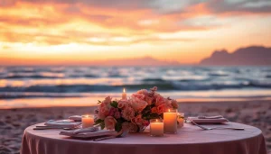 Experience romantic excursions in Cabo with a candlelit dinner on a private beach.