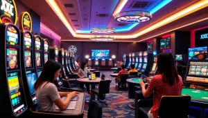 Online gaming experience at XX88, showcasing a modern betting platform with engaging graphics.