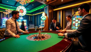 Players strategizing bets at a luxurious roulette table for rr88it casino experience.