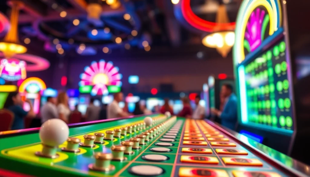 Menangkan taruhan situs plinko dengan bola berjatuhan di papan Plinko yang colorfull