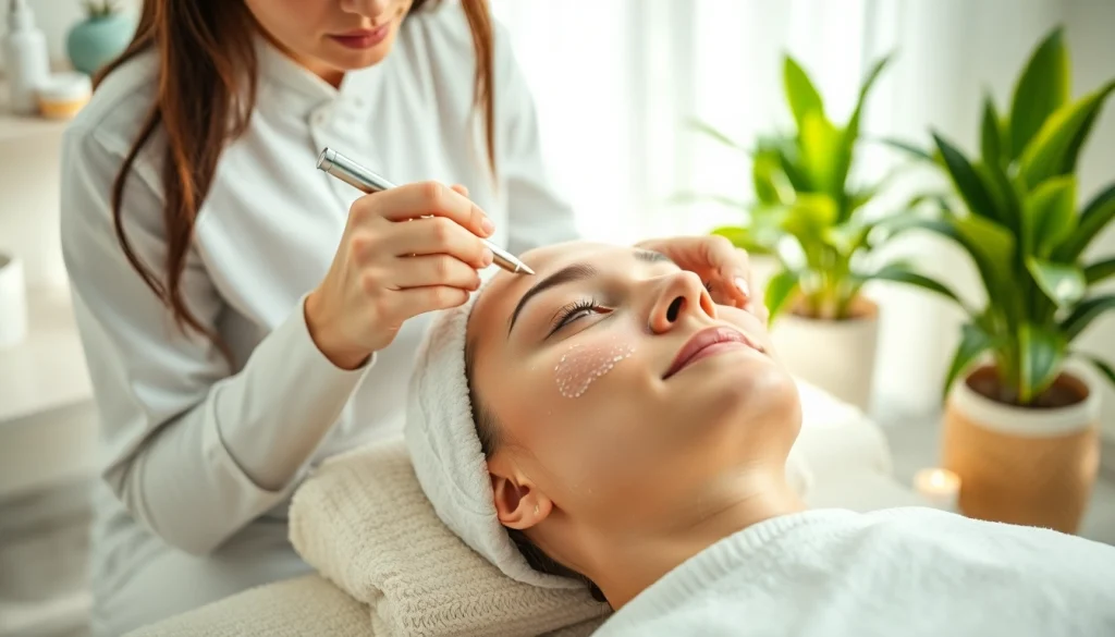 Experience rejuvenating face treatments with expert esthetician in calming spa.