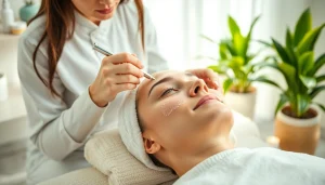 Experience rejuvenating face treatments with expert esthetician in calming spa.