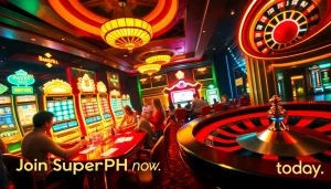 Join SuperPH today and experience thrilling casino excitement with vibrant games and rewards.