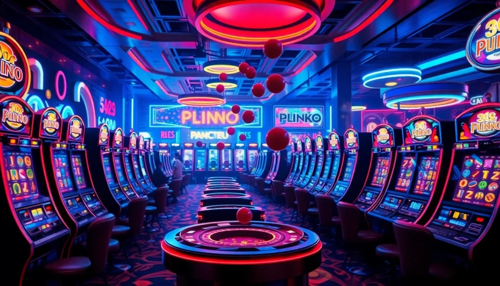 Menghasilkan kemenangan besar pada permainan slot plinko yang menegangkan.