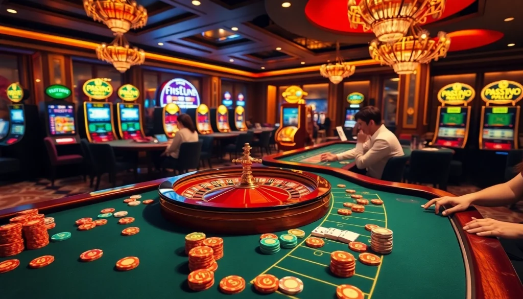 Experience thrill and elegance at 99OK's online casino with vibrant gaming action.