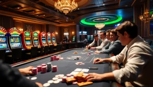 Experience thrilling high-stakes gaming at https://rr88c.org/ with vibrant casino tables and engaging players.