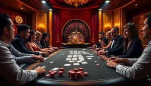Enhance your gambling strategy with insights from the hidden wiki while playing poker at a luxurious casino.