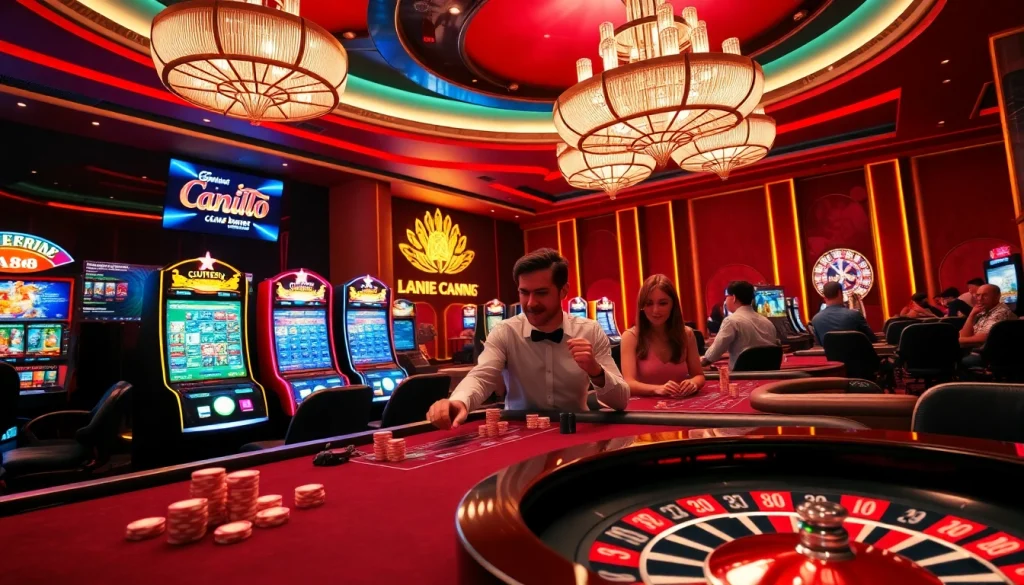 Experience the thrill of online gambling with SA88, featuring vibrant casino elements.