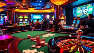 Experience the thrill of gambling with link alternatif onicplay at a luxurious casino table.