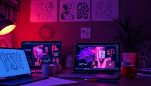 Experience innovative NSFW AI creation tools in a modern workspace.