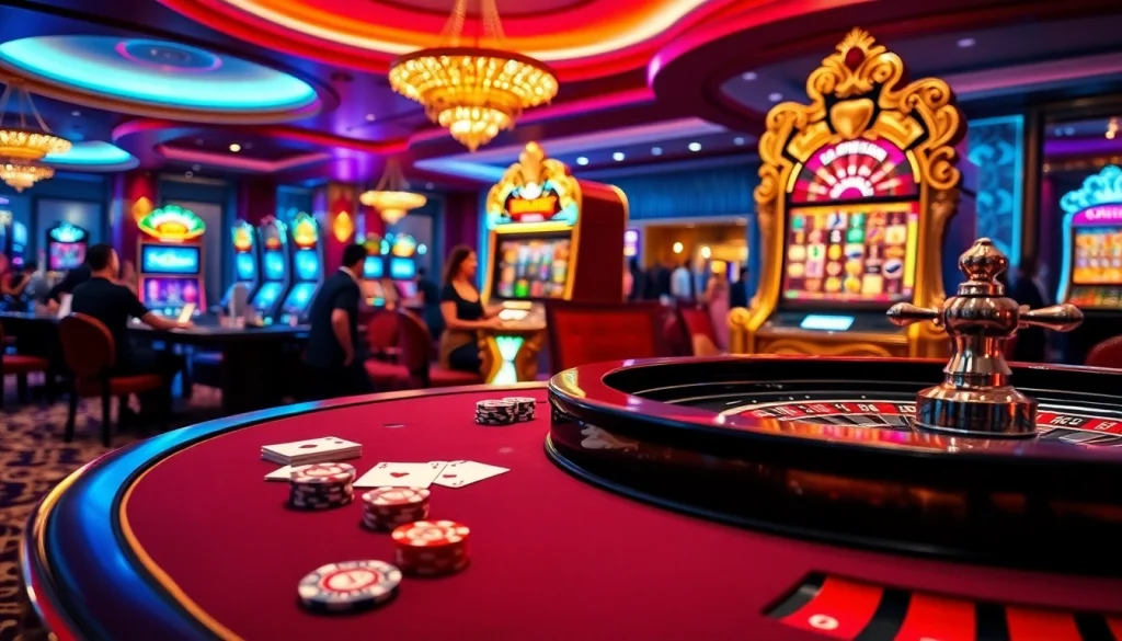 Players enjoying high-stakes games at the luxurious s88vip casino table with poker chips and cards.
