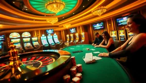 Experience the thrill of gambling at https://kjc.football/ with vibrant roulette and poker games.