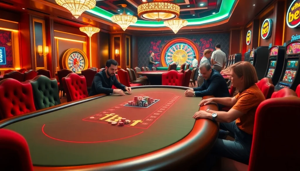 Experience the thrill of high-stakes gaming at a casino table with tha bet excitement and professional ambiance.