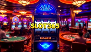 Experience the thrill of winning with slot 365 at an upscale casino setting.