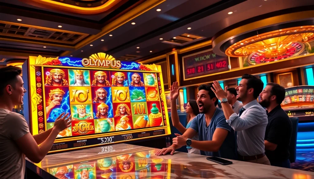 Rasakan putaran kemenangan pada mesin slot Olympus dengan permainan dinamis dan visual yang mendebarkan.