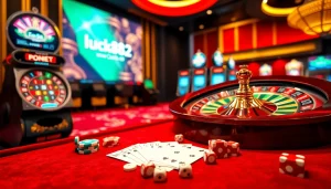 Engaging casino action at https://luck882.co.com/ with vibrant slot machines and thrilling roulette.