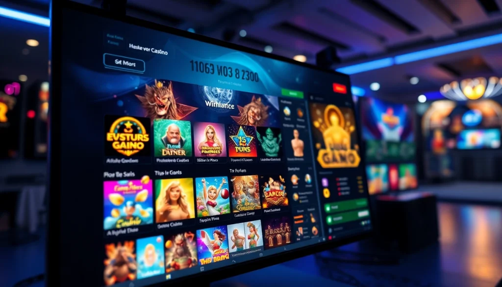 Interactive online gaming interface of 6623com showcasing vibrant casino graphics and game thumbnails.