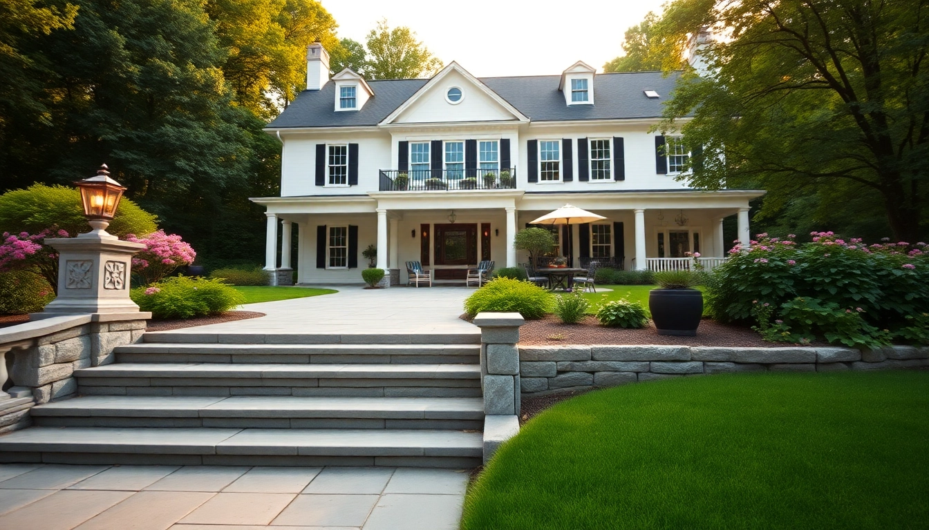 Architectural Elegance: The Sharon Custom Colonial New Build Experience